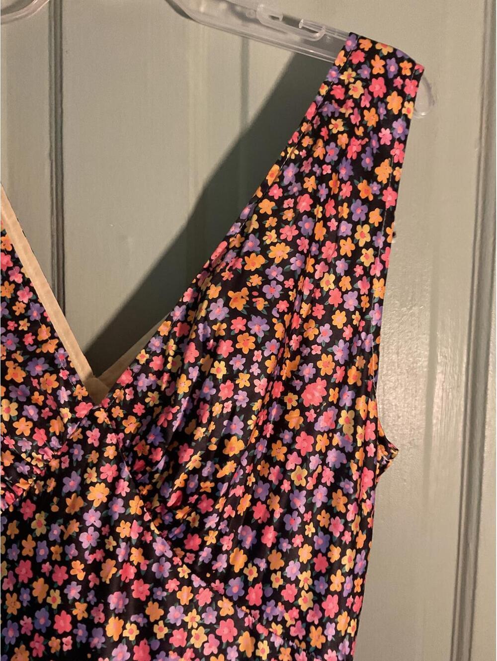 Stunning Peppermayo Floral  Slip Maxi Dress (Recycled Bottles)  NWT Medium - Picture 3 of 15